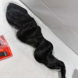 Earfodo Long Body Wave Drawstring Ponytail Extension